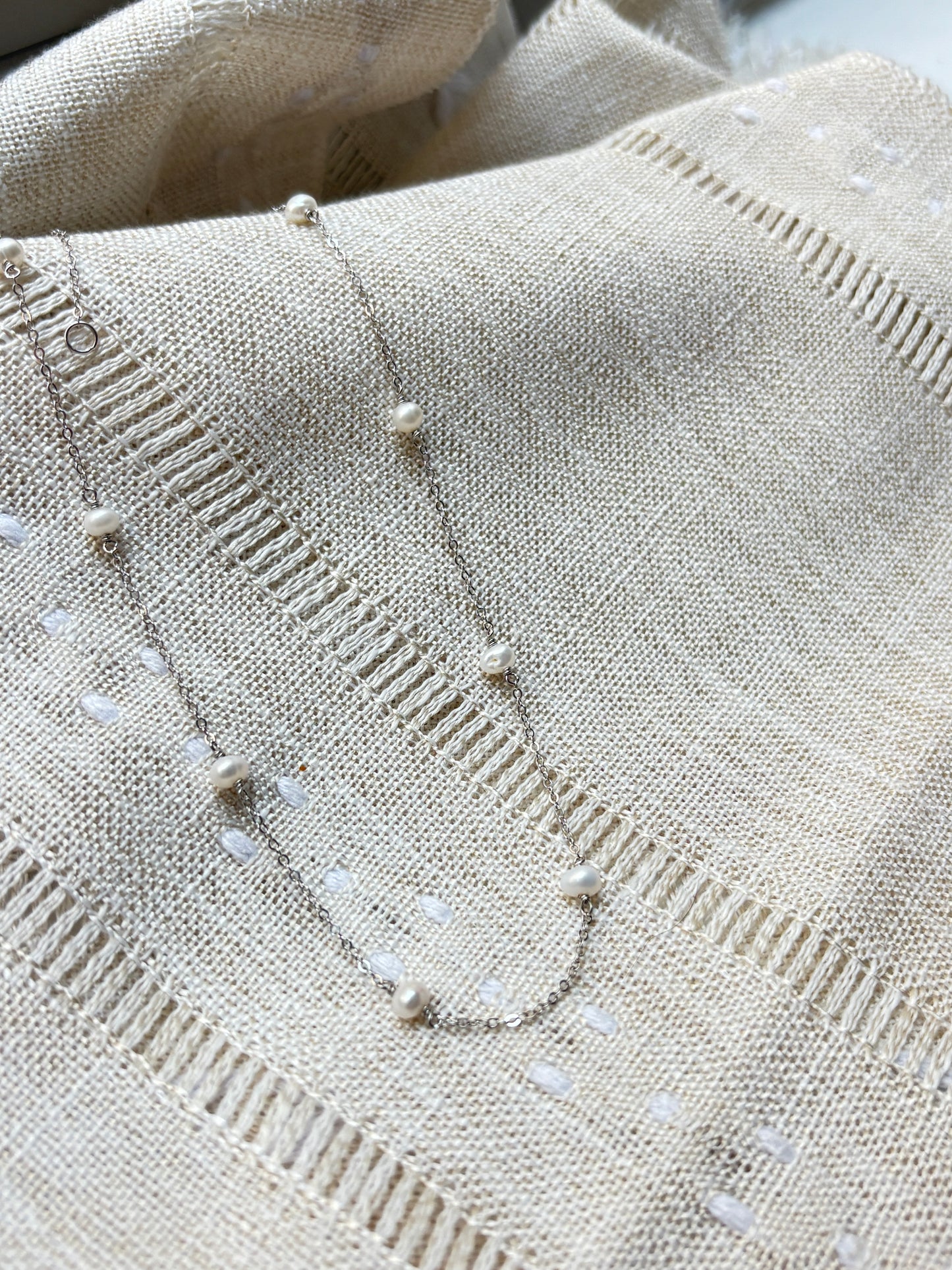 Verona Silver Necklace